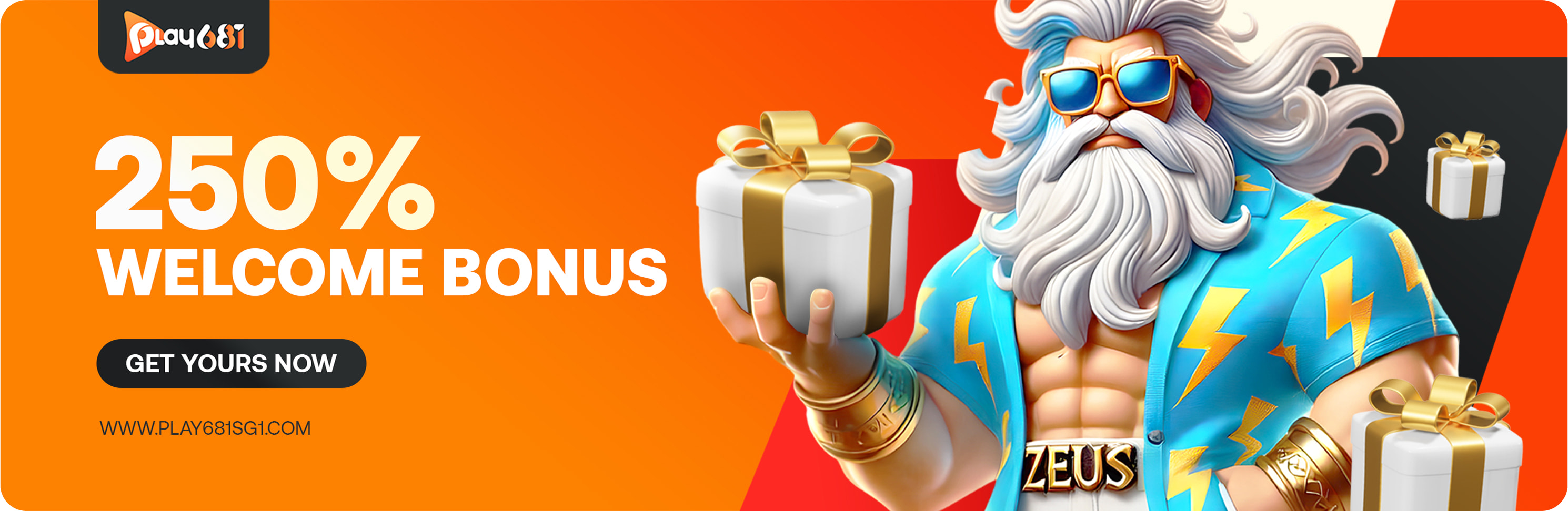 250% Welcome Bonus